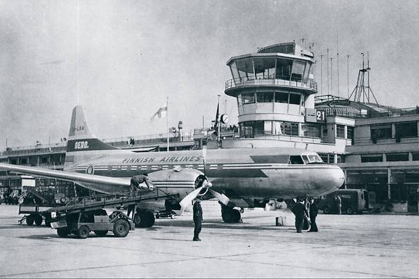 Finnish Airlines aircraft on ground